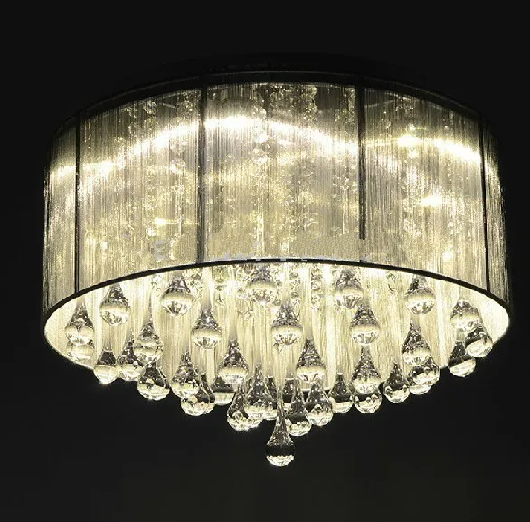 Дешевая продажа новая затеняющая хрустальная люстра осветительная лампа лампы