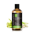 Эфирное масло цитронеллы, 3,38 унции, 100 мл