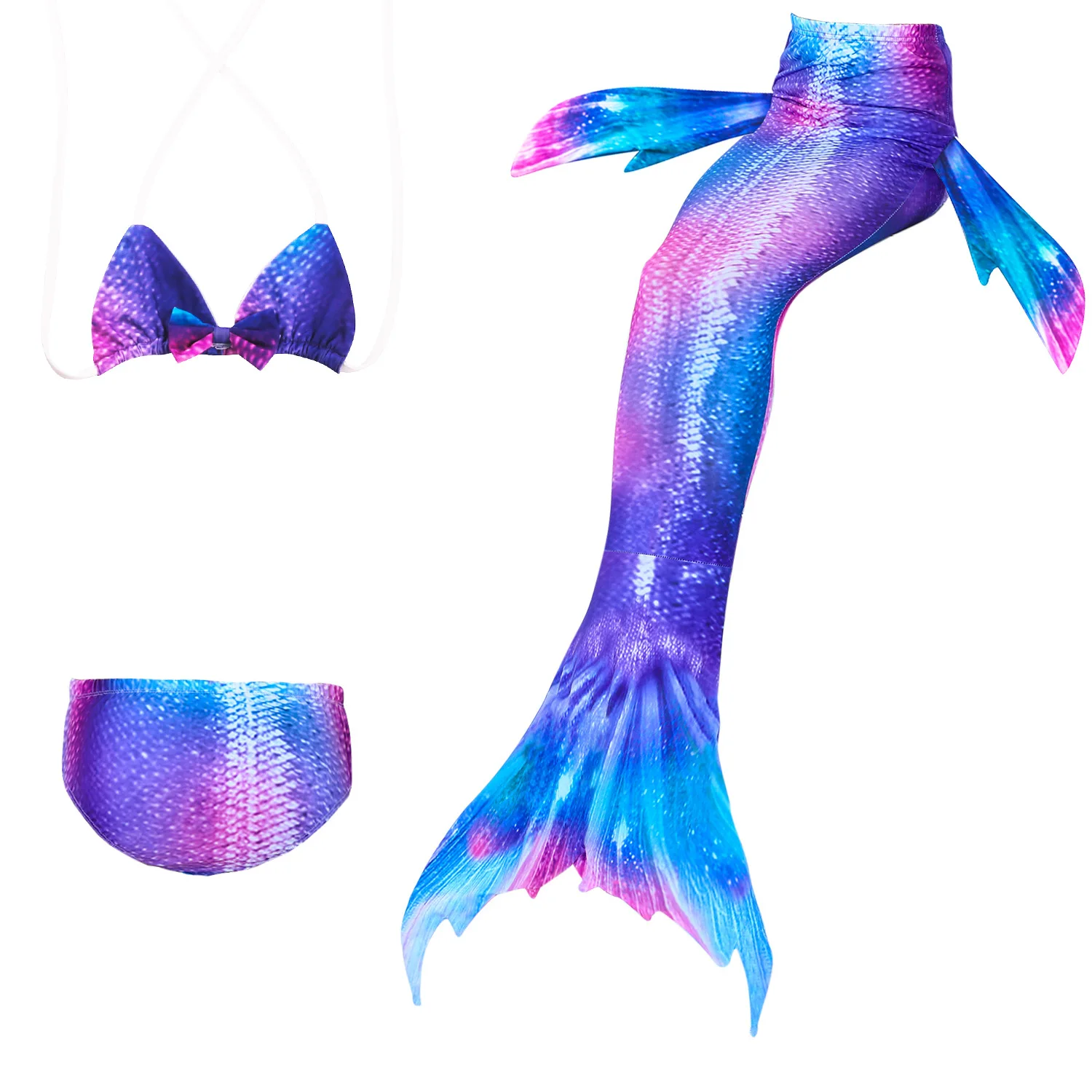 

Купальник-Русалка детский без бикини, Моноласты, хвосты для купания