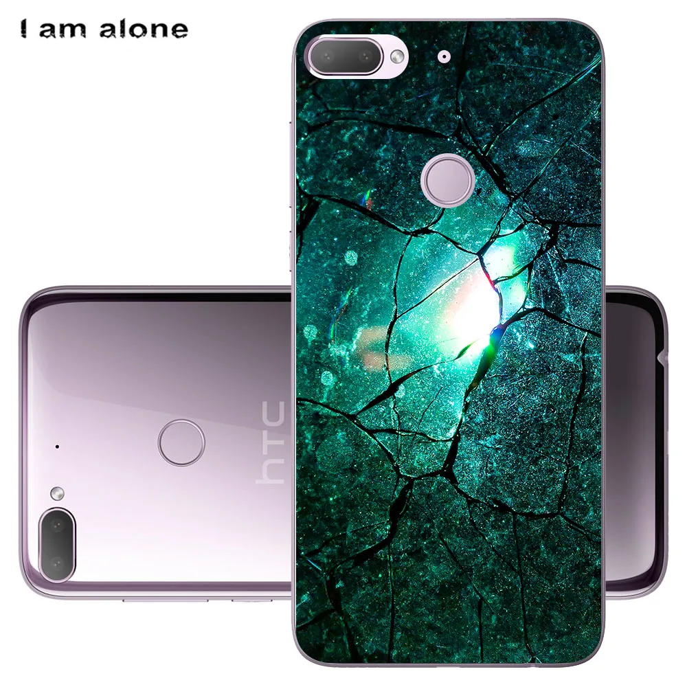 I am alone Phone Case For HTC Desire 12 Bags Fashion Color Cute Cartoon Printed Paint Mobile | Cases & Covers