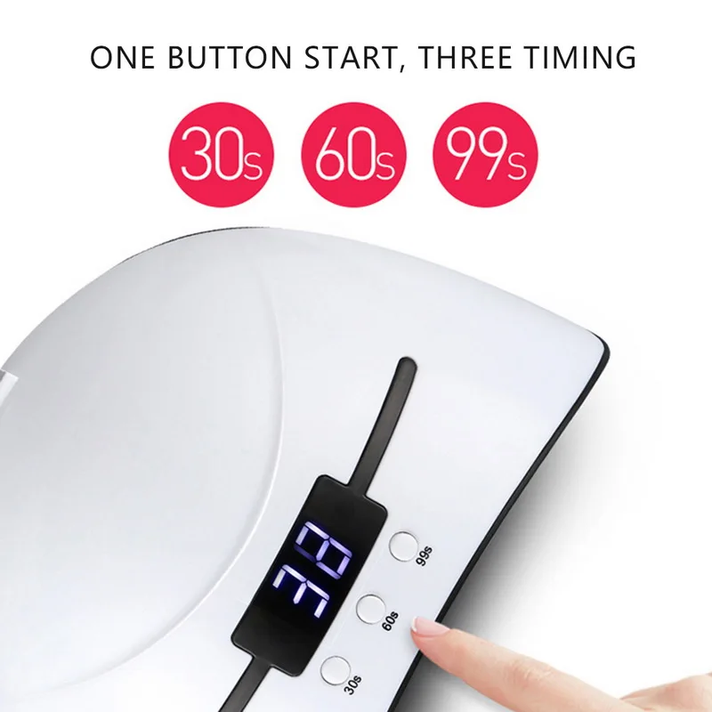 УФ лампа Сушилка для ногтей 36 Вт всех типов гель машина USB портативный 12