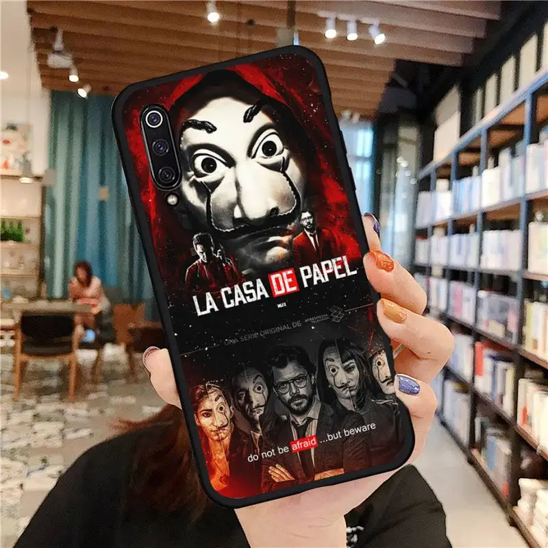

Money Heist paper house tv movie Phone Case For Xiaomi Redmi 7 9t 9se k20 mi8 max3 lite 9 note 8 9s 10 pro