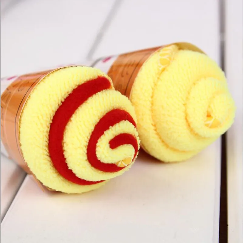 Красочное полотенце в форме мороженого мягкое украшение для гостевечерние НКИ