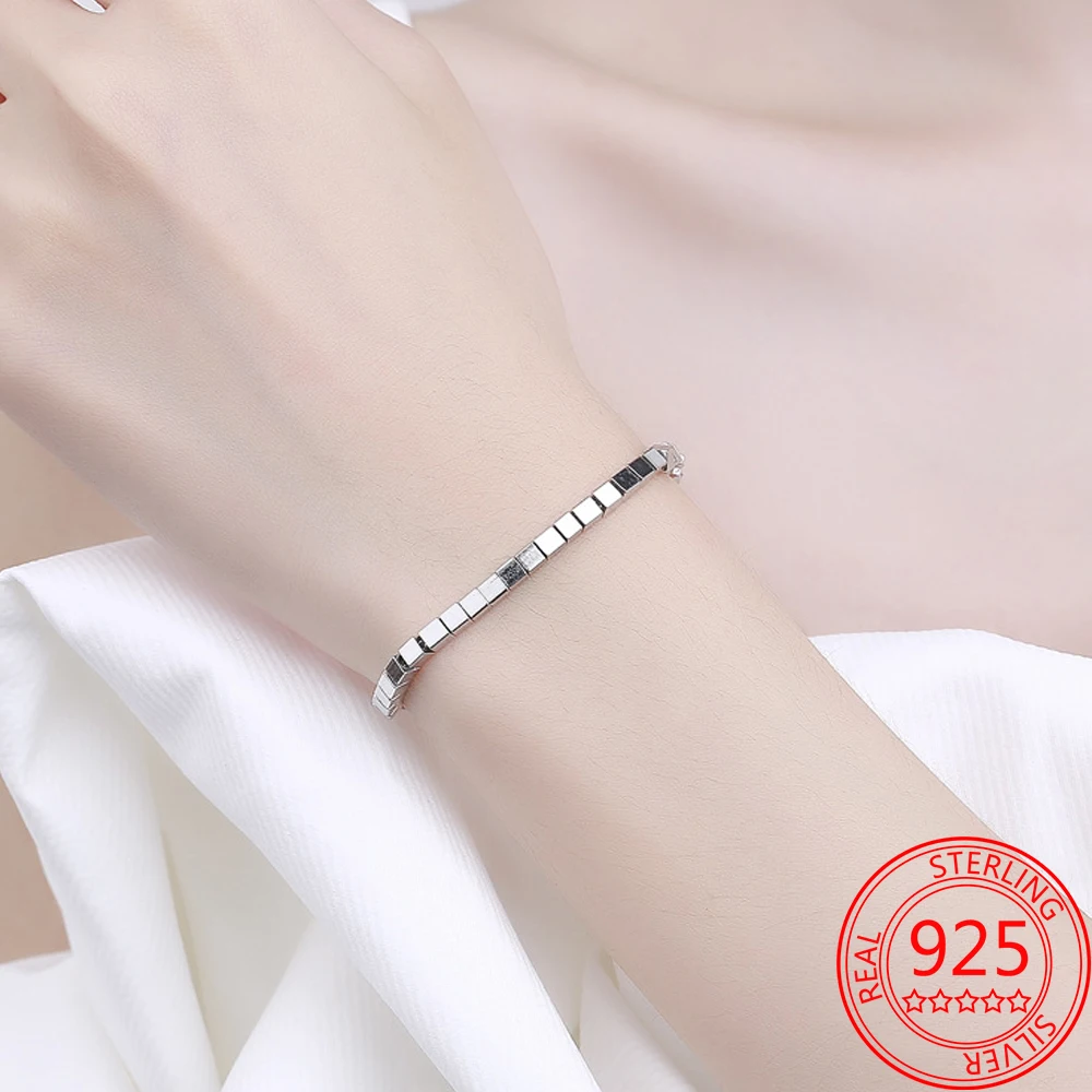 Популярный популярный простой стиль цепочка и звеньевой браслет для женщин