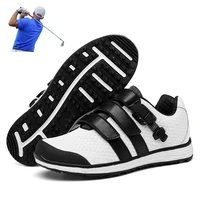 mesh golf shoes mens professional golf training shoes coach shoes big size golf shoes outdoor non slip mens white sports shoes