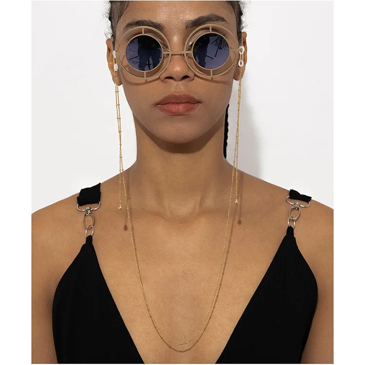 

2021 New Masking Chain For Mask Bead Leaf Cross Pendant Masked Sunglasses Glasses Chains Eyeglass Eyewear Lanyard Wholesale