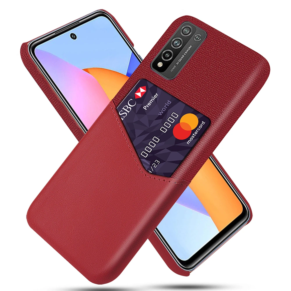 Деловой чехол для Honor 10X Lite X10 Max V40 5G 10i из ПУ кожи с отделением карт 9A 9C 9S V 30 20S 20 9X Pro