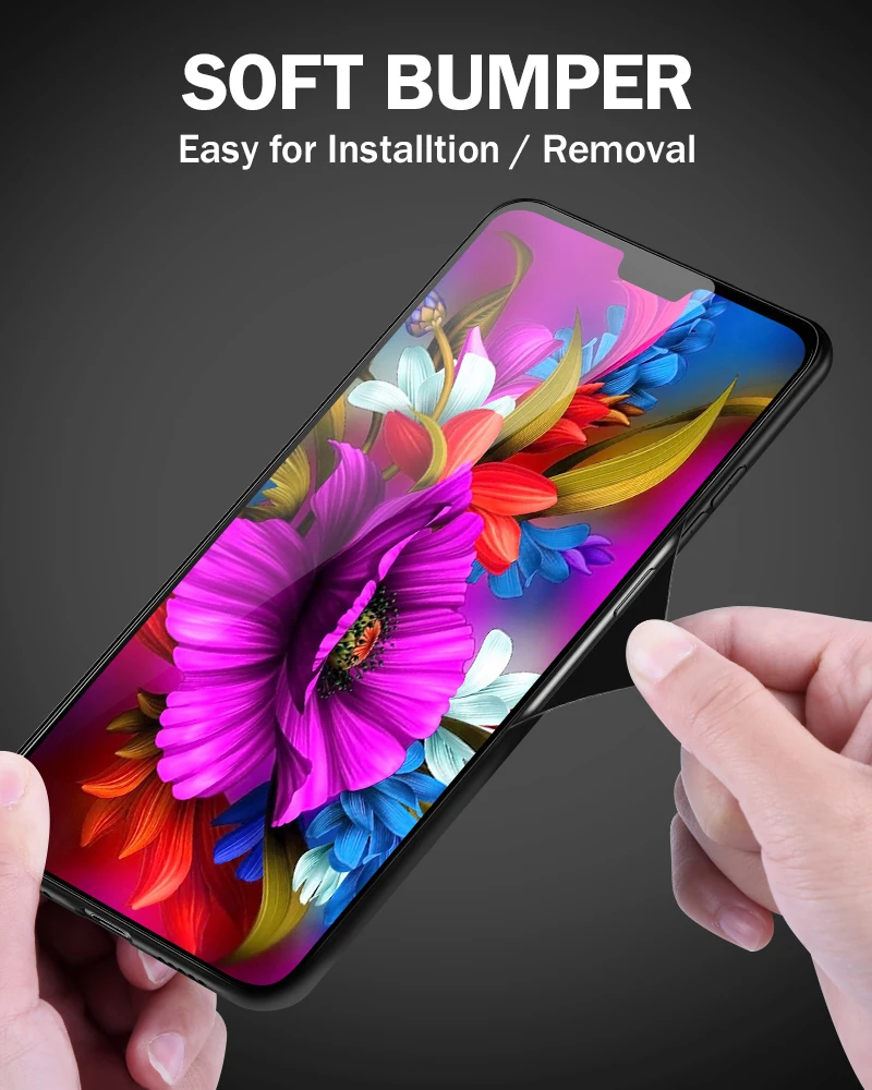 Закаленное Стекло чехол для Huawei Honor 6X 7A 7C Y6 Y9 7X 8A 8X9 Lite Y7 премьер-профессионал Magic2 дизайн цветение защитный чехол-раковина