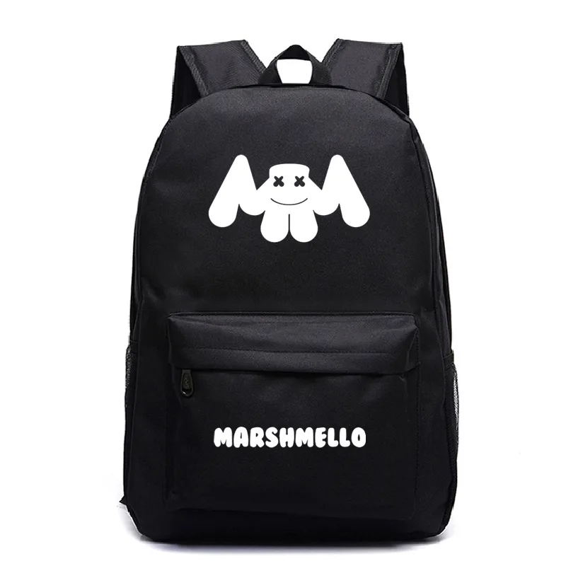 Новый американский диджей Marshmello marshmallow рюкзак хипстер для улицы студентов