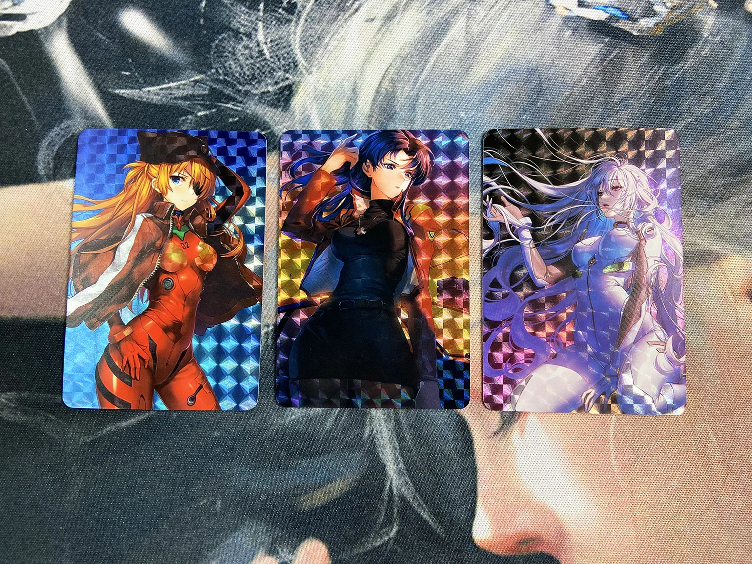 3 шт./компл. мультфильм ACG EVA аниме NEON GENESIS EVANGELION Asuka Langley Soryu Ayanami Рей коллекция Flash