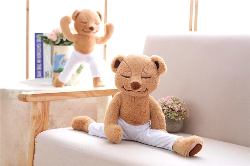 

Ins Cute Stuffed Animal Teddy Bears Yoga Toys Stuffed Plush Toys Bears Yoga Bear Doll Plush Toy Doll Teddy Bear Creative Variety