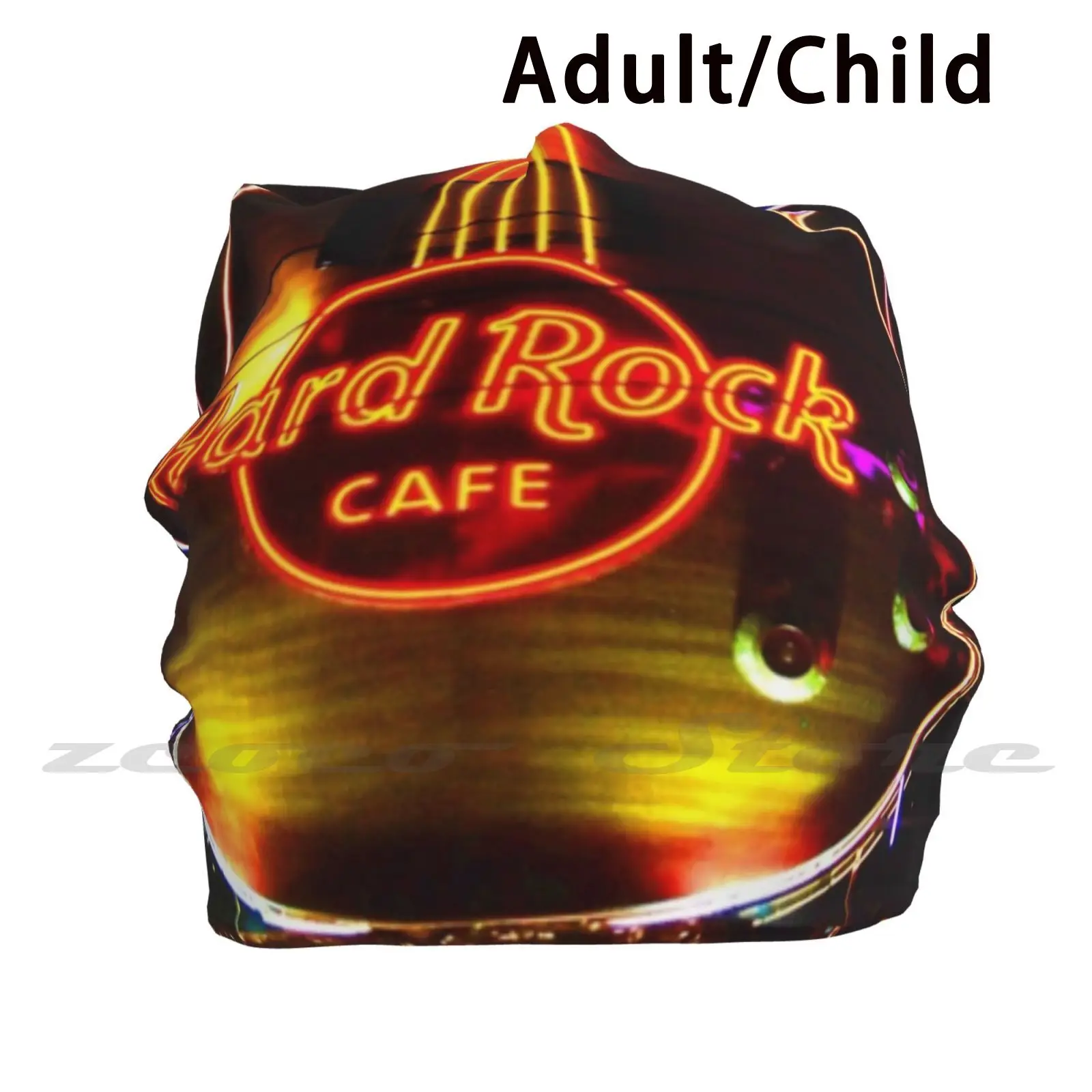 

Neon Guitar Las Vegas United States Of America Diy Pullover Cap Knit Hat Plus Size Keep Warm Elastic Soft Hard Cafe Guitar Las