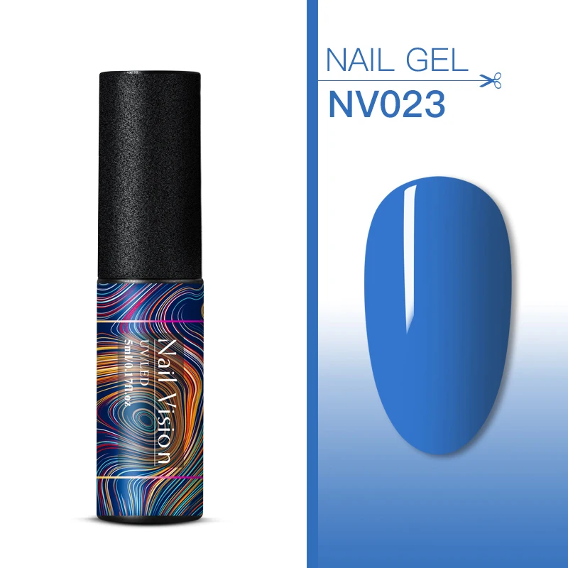 Nail Vision набор однотонных гелей для ногтей 176 цветов УФ-Гель-лак 5 мл полуперманентный лак для маникюра - Цвет: HHS06618
