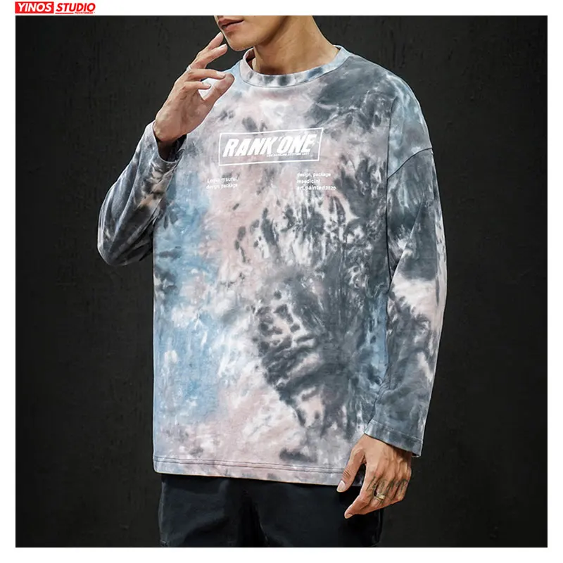 Прямая поставка 2020 облегающая футболка в стиле хип-хоп Осенняя с длинными