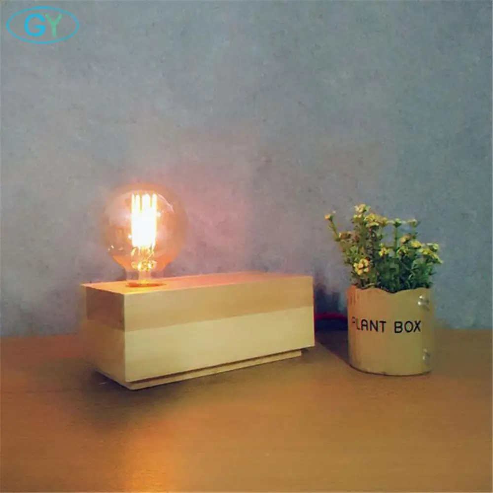 Промышленная настольная лампа Винтажная Эдисона для общежития офиса спальни