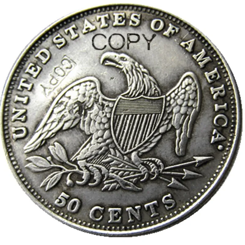 

1837 Capped Bust Half Dollars Copy Decorate Coin