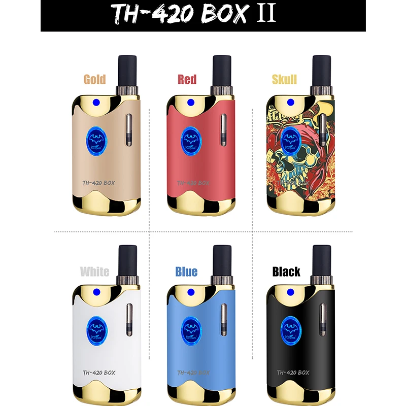 Kangvape TH-420 коробка мод комплект 650 мАч батарея испаритель 0,5 мл ом распылитель электронная сигарета мод Vape