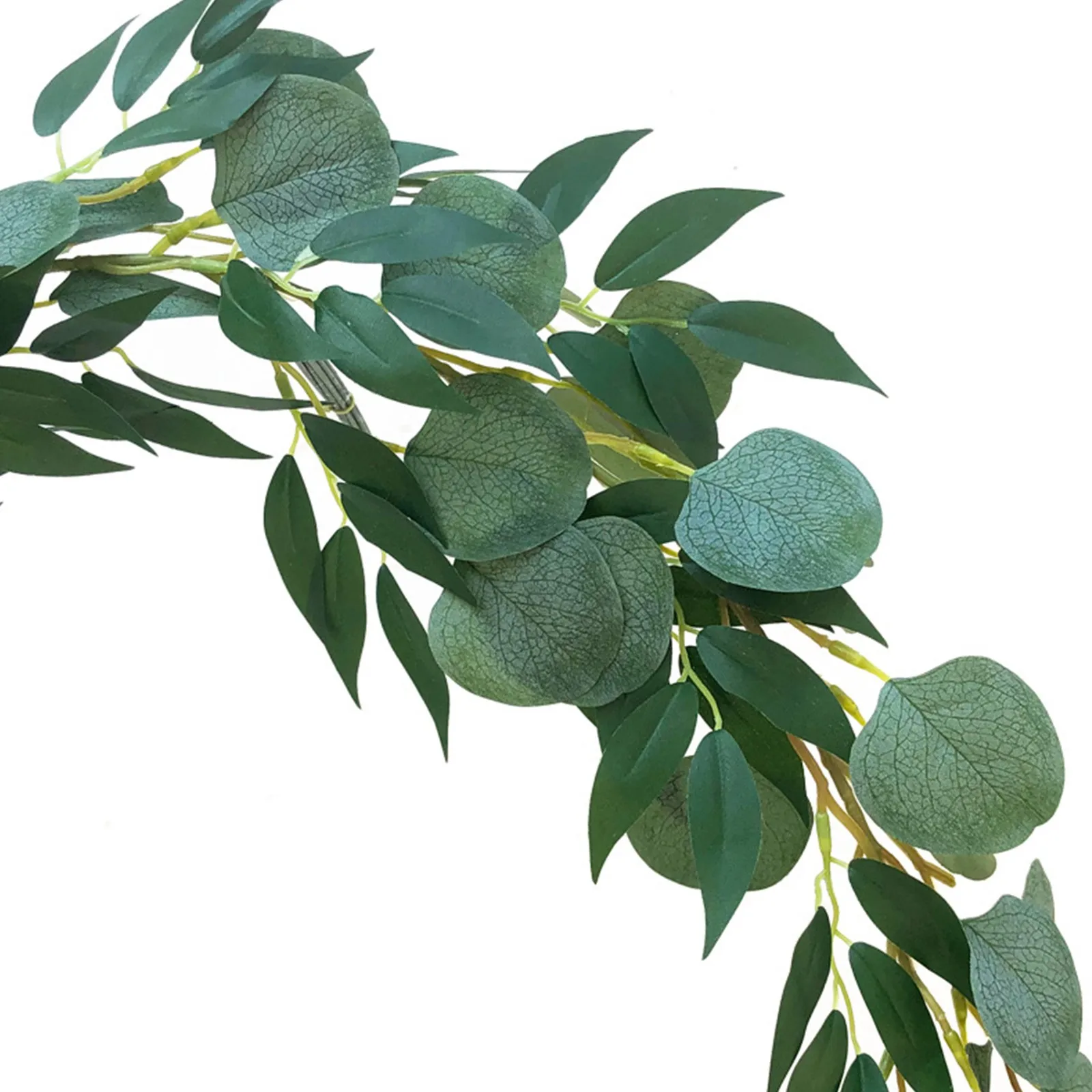 

Artificial Leaves Vine Rattan Wedding Wall Home Decor Simulation Green Plant Ivy Leaf Home Wedding Decoration Plant-Fall#40