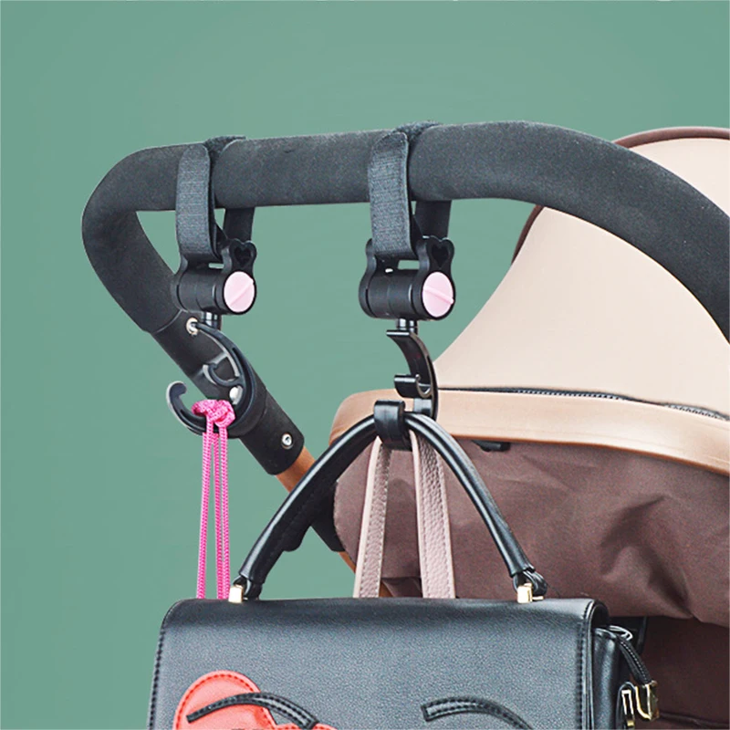 ⚡️ 2 шт. крючок для детской коляски с замком металлическая подвеска сумки