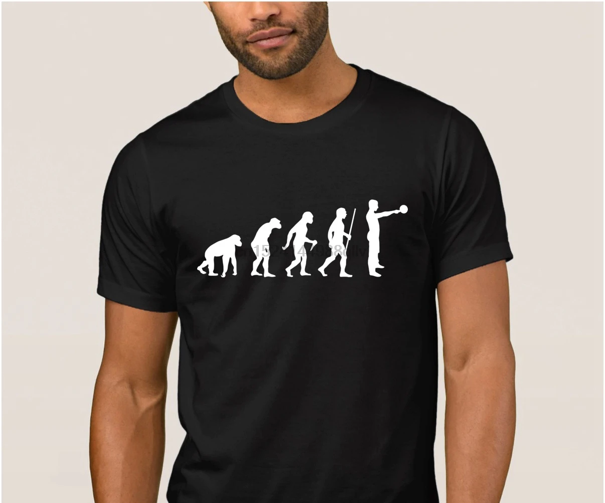 Дизайнерские интересные футболки с гибелью эволюции милые мужские летние