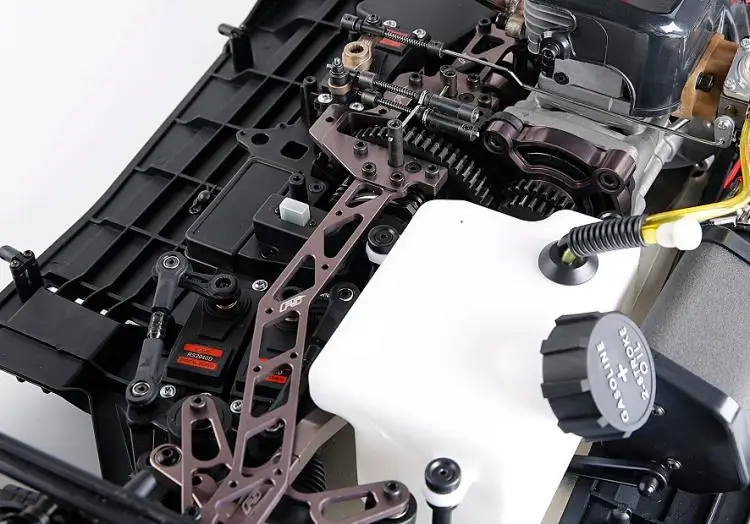 ВЕРХНЯЯ ПЕРЕДНЯЯ пластина из сплава ЧПУ световая светильник комплект для 1/5 ROFUN F5