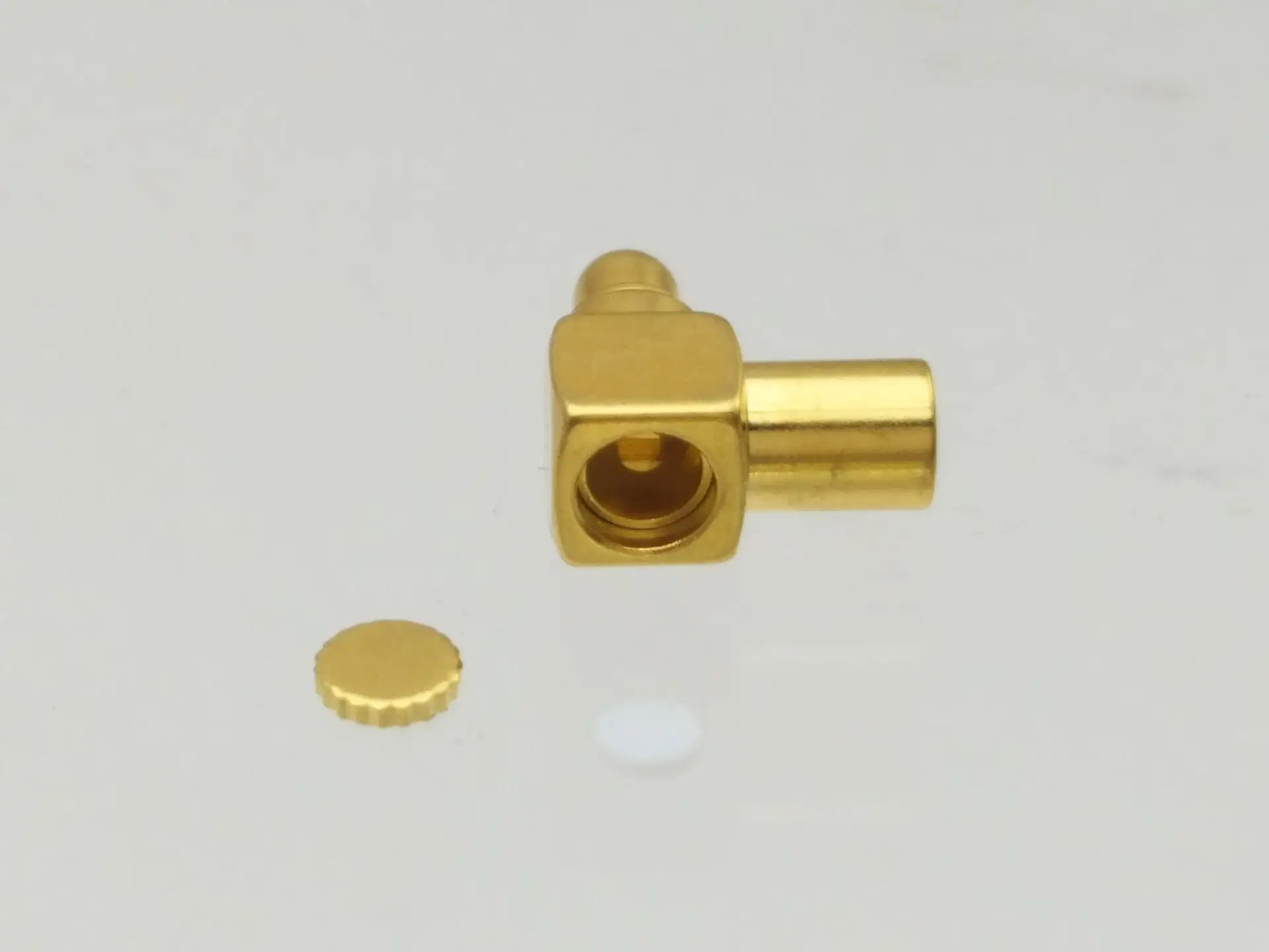 10pcs Connector MMCX male plug solder for semi-rigid RG405 0.086&quot cable Right angle | Обустройство дома