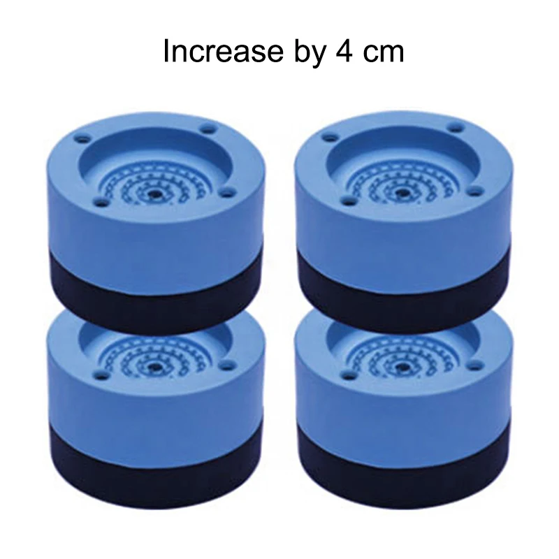 

4 Pcs Washing Machine Refrigerator Mute Rubber Mat Anti Vibration Anti Shock Pad REME889