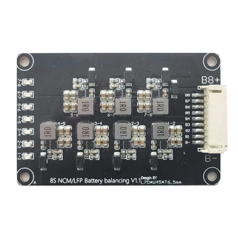 3S-8 литий-ионный Lipo Lifepo4 LFP аккумулятор активный эквалайзер балансир BMS 1.2A