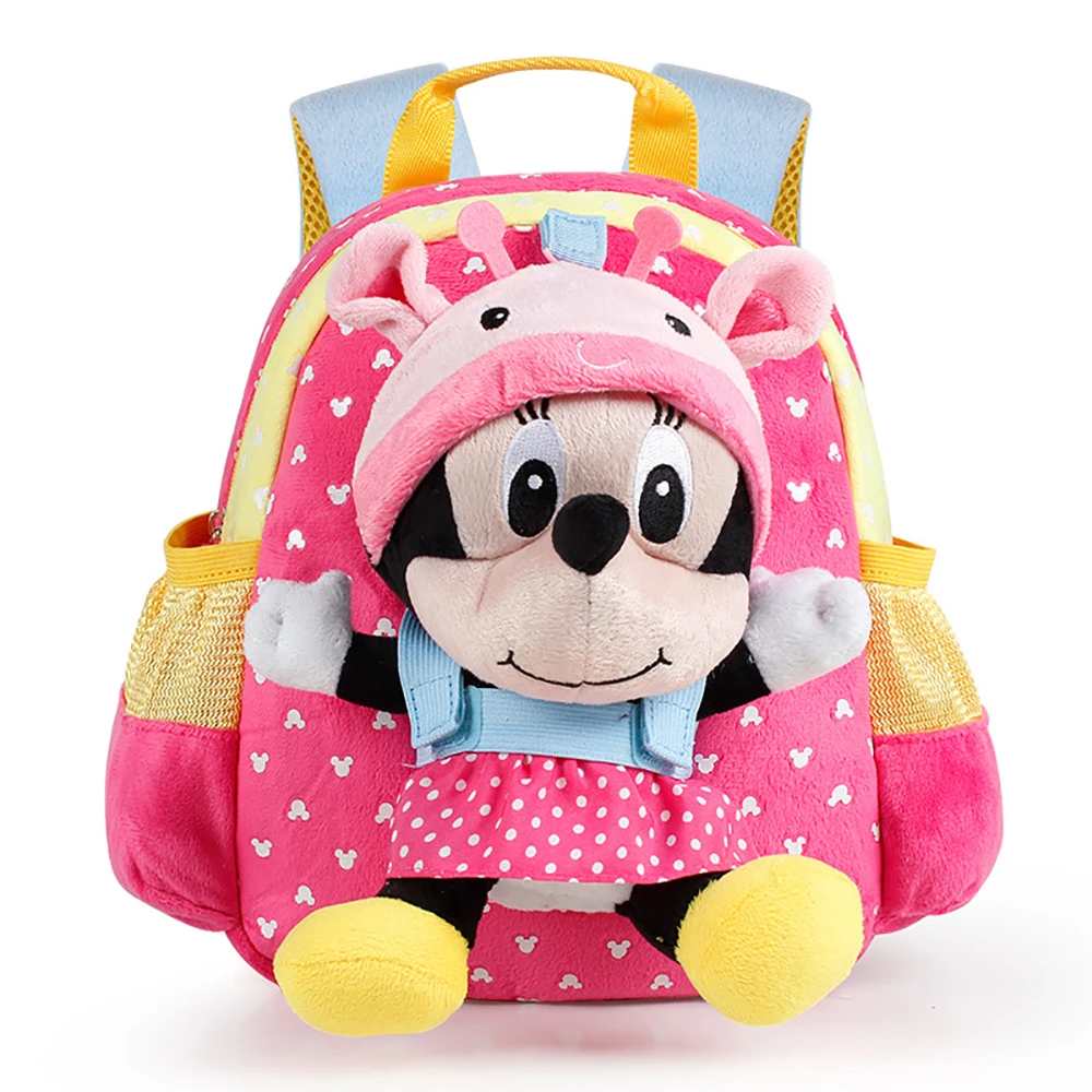 Детские школьные портфели Disney для мальчиков и девочек мультяшный рюкзак малышей