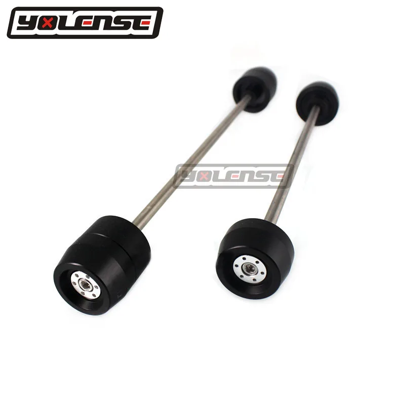 

For BMW R1200R R 1200R R1200 R 2006 2007 2008 2009 2010 2011 Motorcycle CNC Front & Rear Axle Fork Crash Sliders Wheel Protector