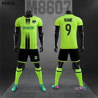 diy soccer jersey set men football uniform custom soccer jerseys futbol adult football set suit 2019 2020 new big size tracksuit