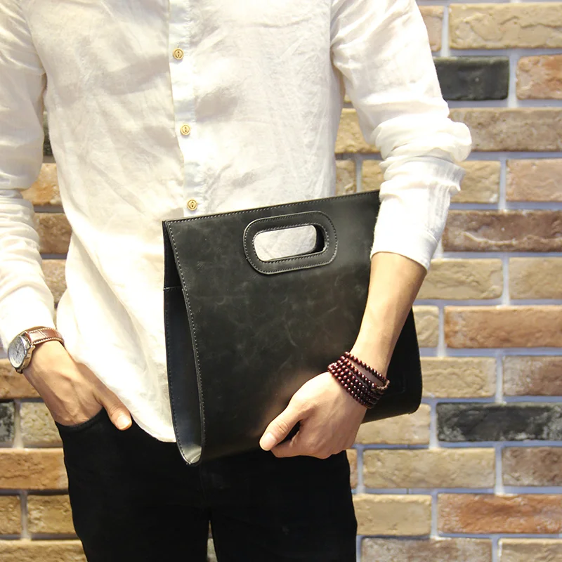 Деловая повседневная кожаная дизайнерская сумка для мужчин кошелек известного