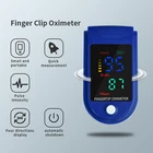 Портативный пульсоксиметр, измеритель пульса и уровня кислорода в крови, для дома и улицы