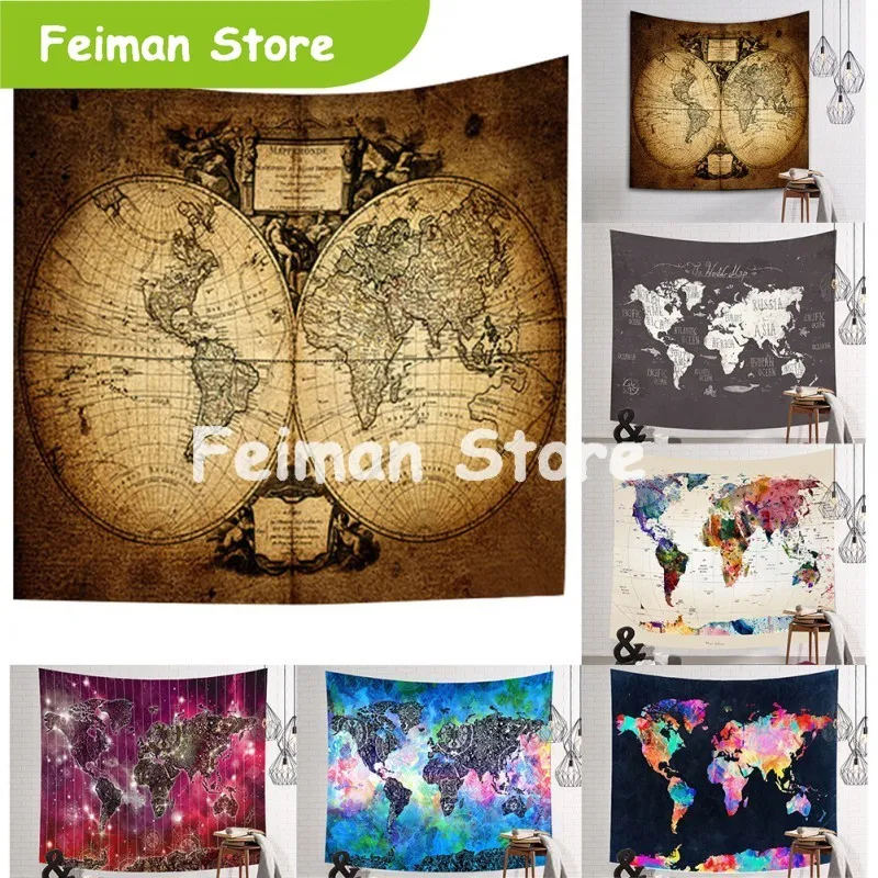 Украшение для дома гобелен с принтом Вселенная 3D Рисунок неба из полиэстера