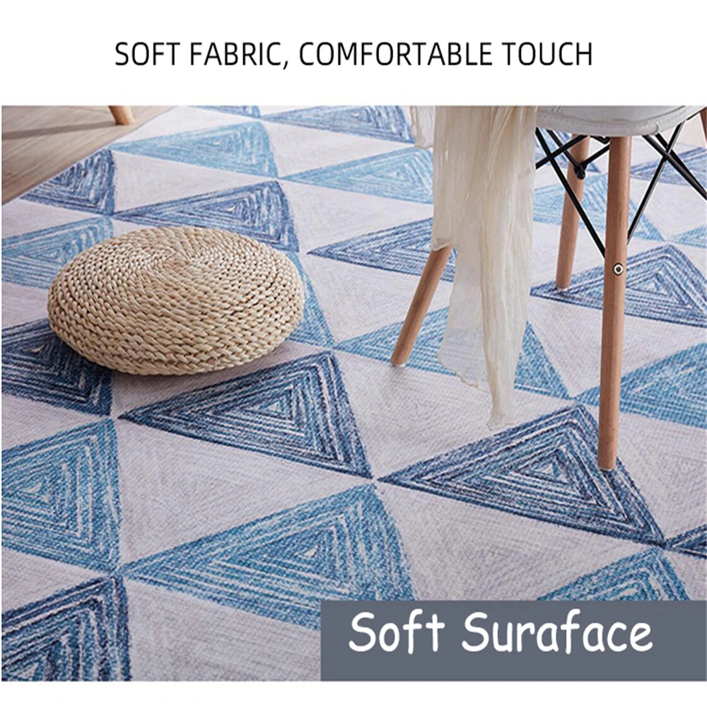 Nordic Креативный дизайн мягких ковров для Гостиная Спальня коврики дома коврик Пол