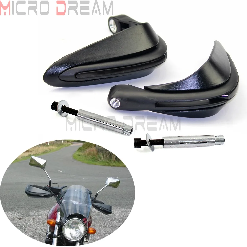 Защита для рук мотоциклетная черная 7/8 дюйма (22 мм) Kawasaki Honda Ducati | Автомобили и