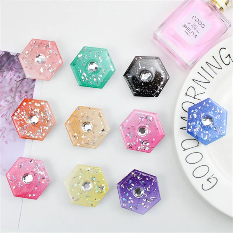 Универсальная роскошная эпоксидная ручка держатель подставка для IPhone Samsung Huawei