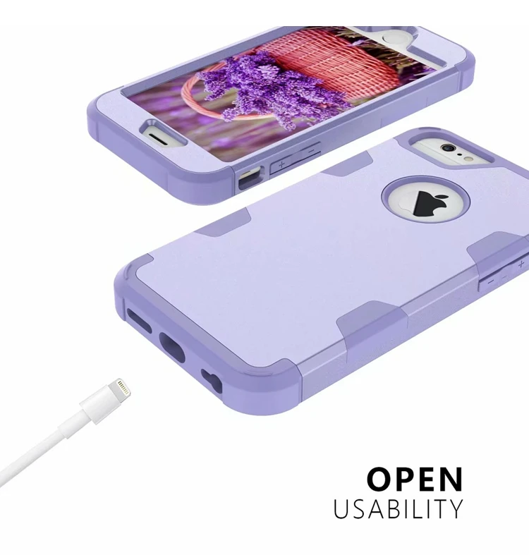 Для iPhone 6S/6 4," гибридный противоударный защитный резиновый силиконовый чехол для задней панели 7 8 Plus X Xs чехол