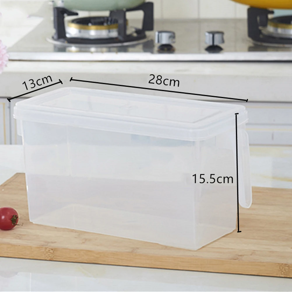 Кухня прозрачный PP коробка для хранения зерна контейнер фасоли содержит