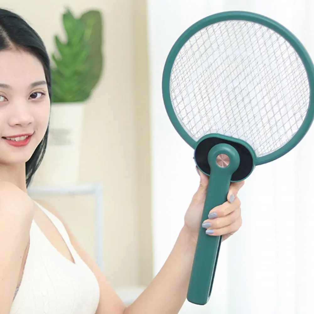 

1Pc Electric Mosquito Killer Electric Foldable Practical Fly Killer (Green)