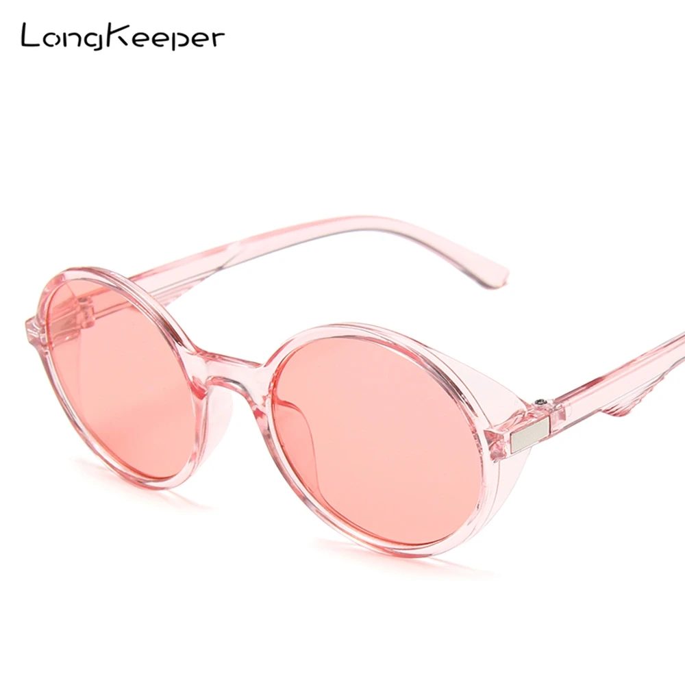 

LongKeeper Fashion Kids Sunglasses Children Vintage Round Sun Glasses Boys Girls Baby Cute Eyewear Shades UV400 Oculos De Sol