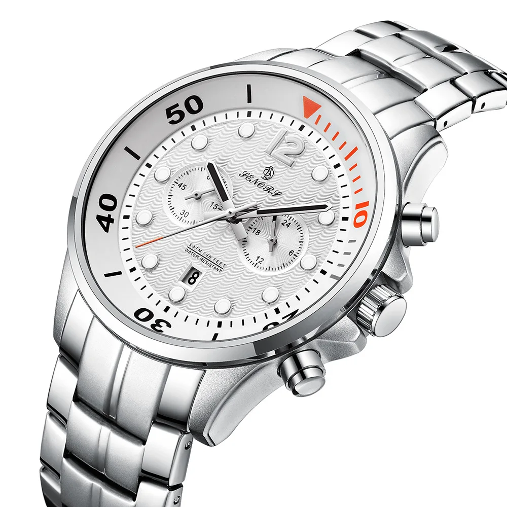 

2020 Fashion brand Outdoor Sport Watch Men QuartzWatches Calendar Luminous Waterproof stainless steel Watch reloj hombre