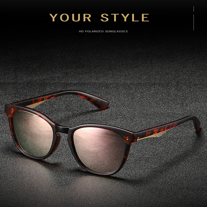 Женские очки-авиаторы DEARMILIU поляризационные очки в оправе кошачий глаз с линзами