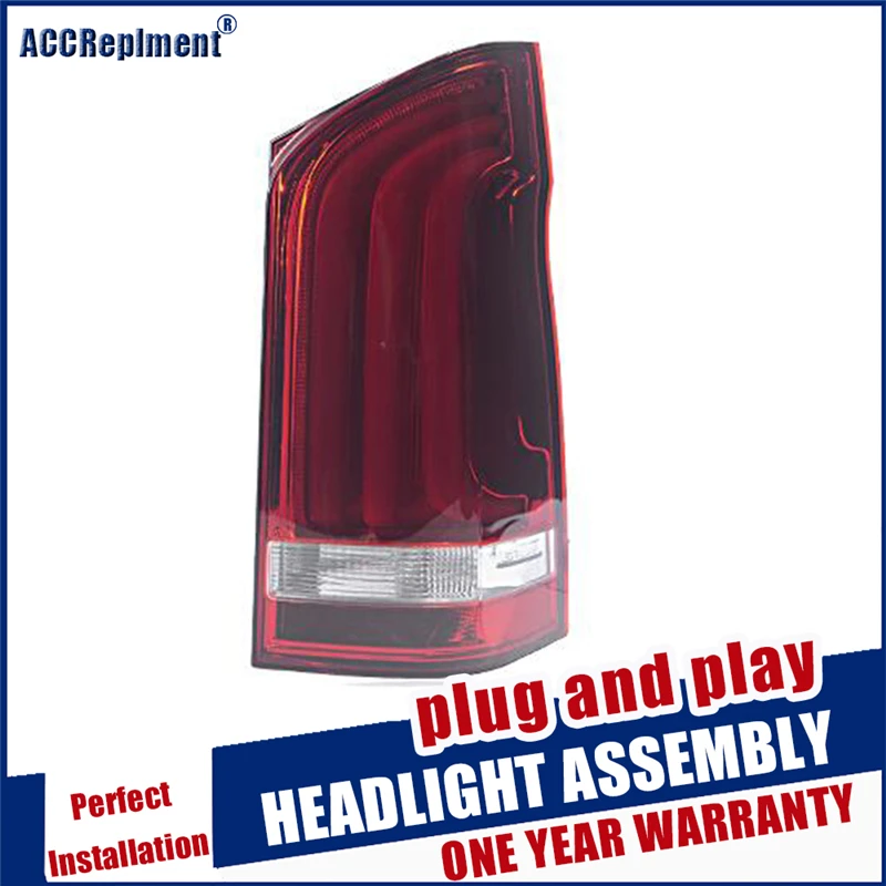 Dynamic turn signal taillights For Mercedes-Benz Vito Metris led Tail light Assembly DRL+Brake+Reverse lights 2016-2019 | Автомобили и