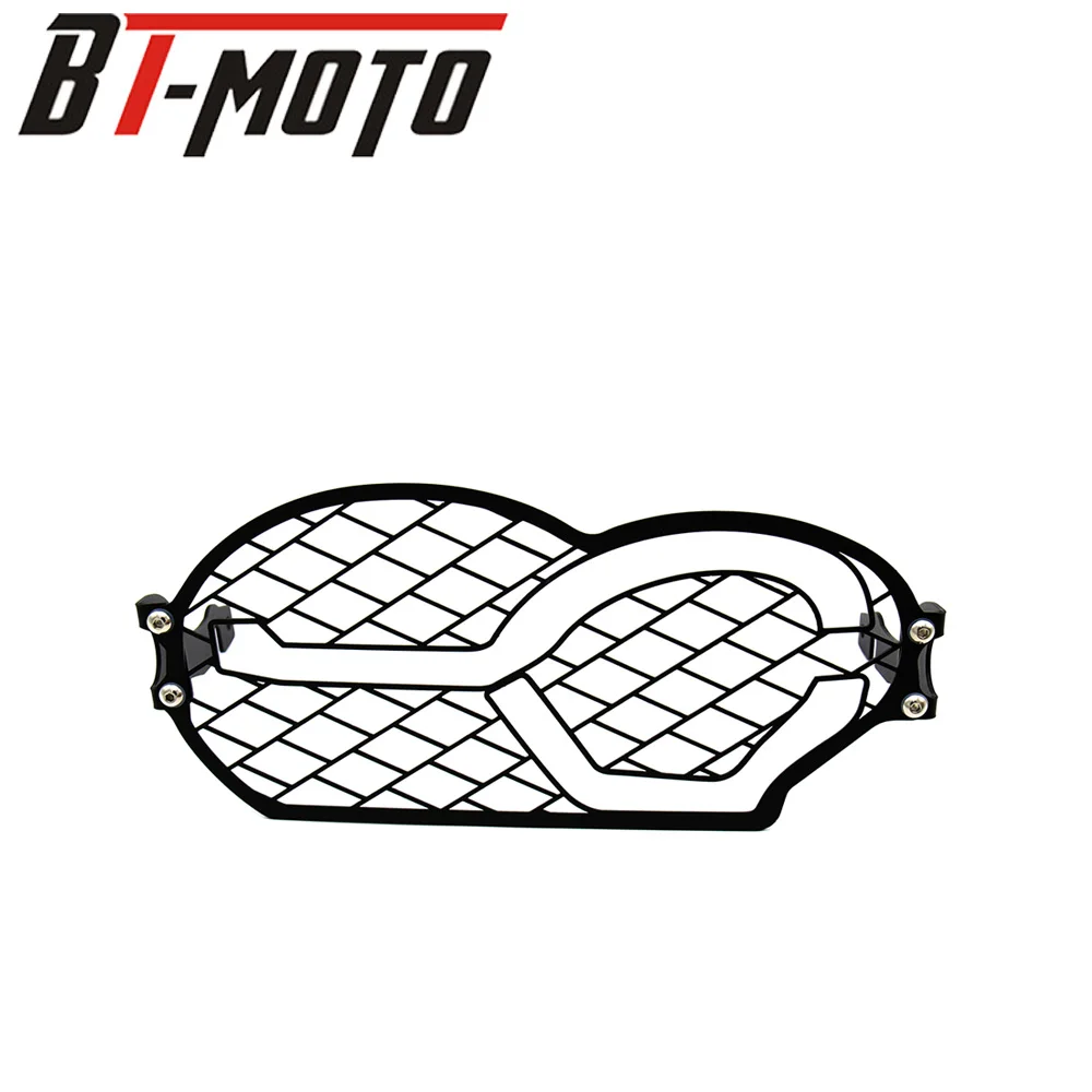 Fit For BMW R1200GS Adventure R1200 GS ADV 2005-2012 Motorcycle Headlight Guard Front Lighting Grille Protector Cover Black Grid |