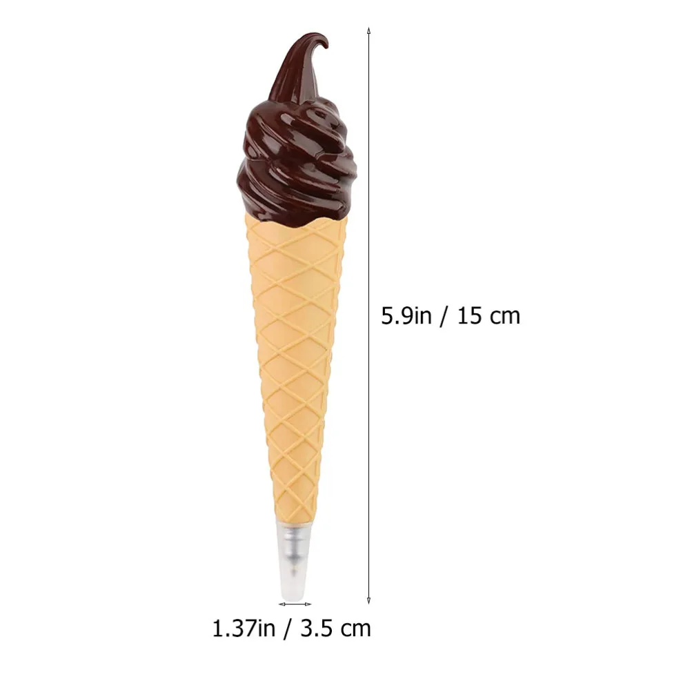 

6pcs Ice Cream Ballpoint Pens Creative Pens School Stationery Office Supplies