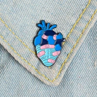 new color heart brooch badge pink hair band blue love fashion injured love jeans backpack jewelry badge brooch gift