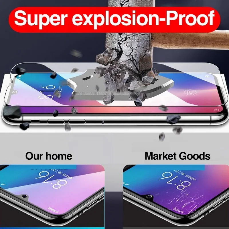 Закаленное стекло 9H для Xiaomi Redmi 8 8A 7 7A защитная пленка экрана Note 9S 8T 9 Pro Max