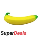 Антистрессовые сжимаемые игрушки, медленно восстанавливающие форму, сжимаемые бананы, подушечки для рук, детская игрушка, очаровательные украшения для дома, игрушки, антистрессовые