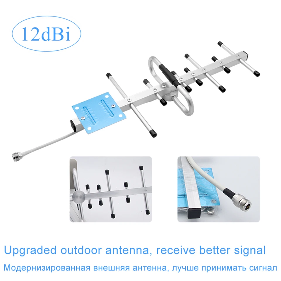 Lintratek 20dBi Складная Антенна Yagi 18-Units N гнездовой разъем наружная антенна для GSM 2G 3G 4G